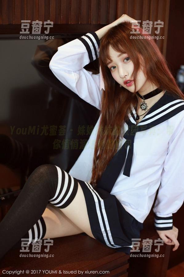 YouMi尤蜜荟-姝姝妹妹 YouMi尤蜜荟 - 姝姝妹妹的校园写真:带你悄悄溜进她的图包